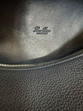EXTRA POCKET BACKPACK L23.5 IN NAVY BLUE CALFSKIN WITH SILVER HARDWARE