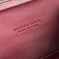 KNOT 19 IN BURGUNDY RED CROCODILE PATTERN CALFSKIN