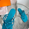 ISLAND SANDAL CERULEAN PVC WATERPROOF