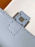 Fend Baguette 27 Bag Baby Blue Calfskin Shw