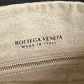 GEMELLI SHOULDER BAG 36 IN BEIGE RAFFIA AND BLACK LAMBSKIN