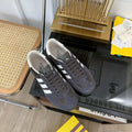 GG & ADIDAS GAZELLE SNEAKER BLACK VELVET