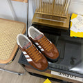 GG & ADIDAS GAZELLE SNEAKER BROWN VELVET