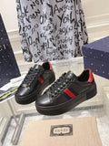 GG ACE 30 SUPREME TRAINER BLACK CALFSKIN