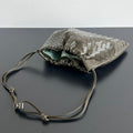 DUSTBAG MEDIUM 32 IN ARMY GREEN CALFSKIN