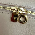 EXTRA POCKET L19 IN LIGHT PINK CALFSKIN WITH GOLD HARDWARE