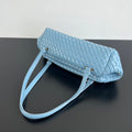 SHOULDER BAG 37 IN SKY BLUE LAMBSKIN