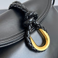 SMALL LIBERTA 27 IN BLACK SMOOTH CALFSKIN GOLD HARDWARE