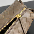 SMALL TOP HANDLE LOOP 19 IN MEDIUM BROWN CALFSKIN
