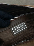 HOBO BAG 35 IN GINGERBREAD SUEDE SILVER LOGO