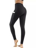 High-Waisted Active Leggings with Pocket