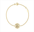 STAR DIAMOND MOP GOLD NECKLACE