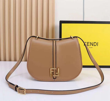 Fendi C Mon Medium Crocodile Leather Bag