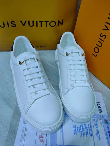 Louis Vuitton Leather Mens Sneakers
