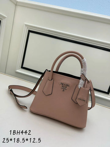 Prada Double Leather Mini Bag