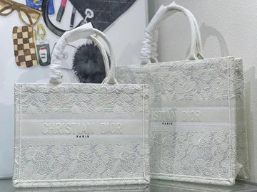 Elegant Dior Book Tote Bag
