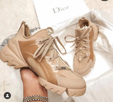 Christian Dior Women thick Sole Heel Sneaker