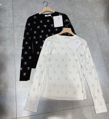 Chanel Monogram Printed Sweatshirt