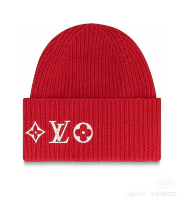 Louis Vuitton Logo Beanie Hat Wool