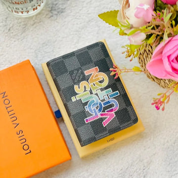 Louis Vuitton Rainbow Logo Pocket Organizer