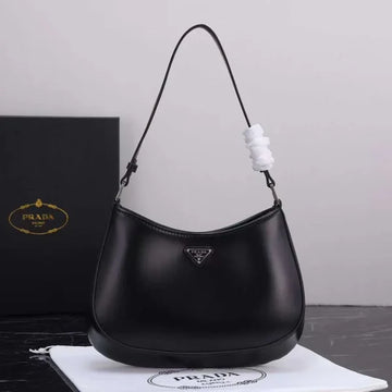 Prada Maxi Cleo Leather Shoulder Bag