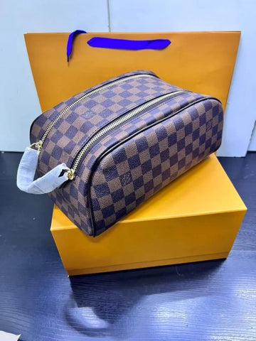Louis Vuitton Damier Ebene Trousse Toilette Bag