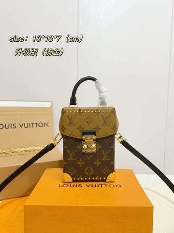 Louis Vuitton Camera Box Canvas Top Handle Bag