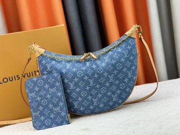 Louis Vuitton High Rise Monogram Denim Bumbag