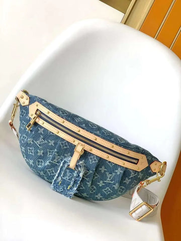 Louis Vuitton Monogram Denim Cruise Bumbag