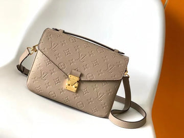 Louis Vuitton Tourterelle Monogram Pochette Metis Bag