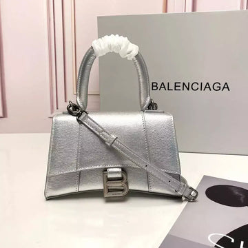Balenciaga Hourglass Glitter Crossbody Bag