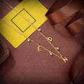 FEN GOLD DIAMOND NECKLACE