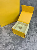 FF LOGO GOLD DIAMOND RING