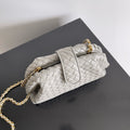 Teen Lauren 1980 With Chain 27 PEARL CALFSKIN GHW