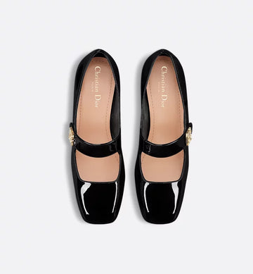 Christian Dior Black Patent Calfskin Pump