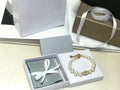 THE CD LETTER SIMPLE PEARL BRACELET