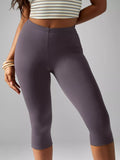 High-Waisted Active Capri Leggings