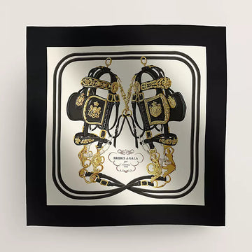 Hermes Brides De Gala Forever Scarf 90