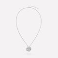 FIL DE CAMELIA NECKLACE SILVER DIAMOND