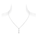 JOSEPHINE SILVER DIAMOND NECKLACE