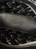 KELIMERO CHA-CHA CLUTCH 28.5 IN BLACK LAMBSKIN