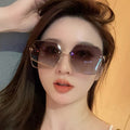SQUARE FRAME SUNGLASSES 5661 IN METAL