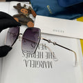 SQUARE FRAME SUNGLASSES 5661 IN METAL