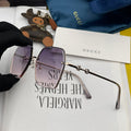 SQUARE FRAME SUNGLASSES 5661 IN METAL