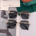 SQUARE FRAME SUNGLASSES G120 IN METAL
