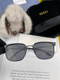 SQUARE FRAME SUNGLASSES G81937 IN ACETATE AND METAL