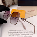 SQUARE SUNGLASSES L6375 IN METAL