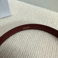 TEEN GARANCE BAG 18 IN WINE RED PATENT CALFSKIN