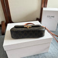 TEEN LOLA 20 IN BLACK TRIOMPHE CANVAS GOLD HARDWARE