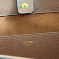 SMALL CABAS ANAÏS CUIR TRIOMPHE 28 IN BRONZE ORANGE GRAINED CALFSKIN